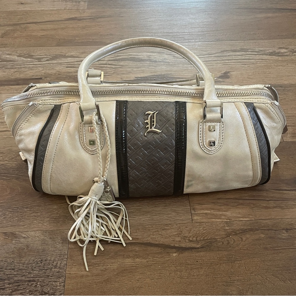 Lamb by Gwen Stefani leather satchel Y2K